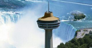 Subir a la torre Skylon de Niágara Falls